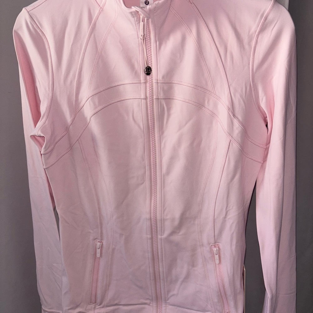 NWT Lululemon Define Jacket in strawberry milkshake